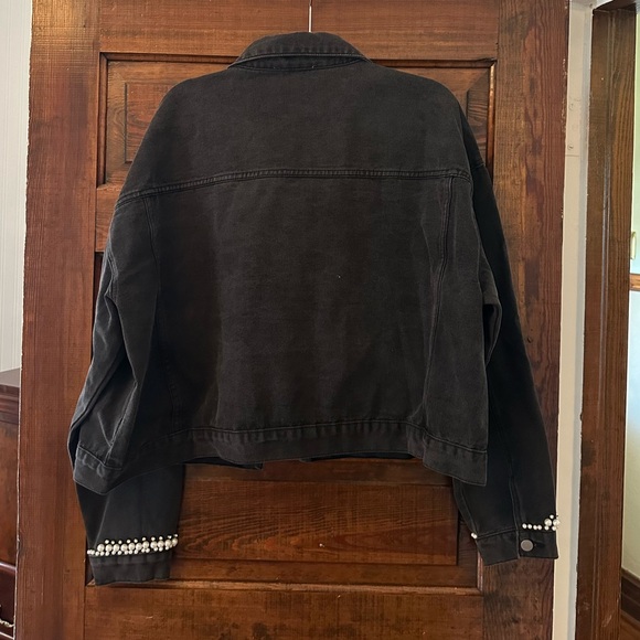 NWT black Jean jacket! - Picture 4 of 4